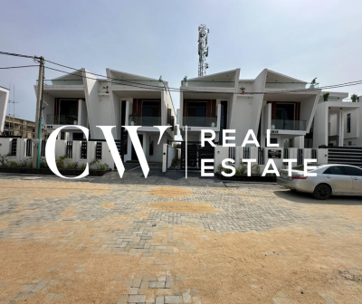 4-bedroom Semi-detached Duplex, Ikota, Lekki, Lagos, Semi-detached Duplex for Sale