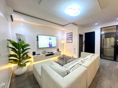 Luxury 2 Bedroom Apartment with Ps 5, Bathtub , Balconies,walk in Clos, Lekki Phase 1, Lekki, Lagos, Flat / Apartment Short Let