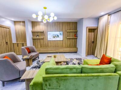 Luxury 2 Bedroom Apartment in Abuja, Bukar Dipcharima Close, Utako, Abuja, Flat / Apartment Short Let