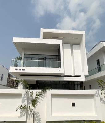 Detached, 5bdr Duplex ( Corner - Piece ) + Gym Area + Pool + Bq, in a Code in / Code Out / Serene Estate, Ajah, Lagos, Detached Duplex for Sale