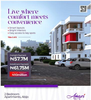 Luxury 2 Bedroom Apartment, Abijo, Lekki, Lagos, Flat / Apartment for Sale