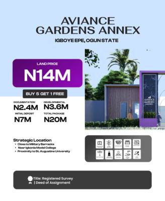 Land, Epe, Lagos, Residential Land for Sale