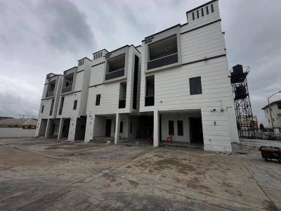Exquisitely Finished 4 Bedroom Terrace Duplex with Bq, Wuye, Abuja, Terraced Duplex for Rent