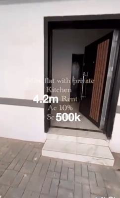 Downstairs Mini Flat with Open Plan Kitchen{ Video}, Lekki Conservation Road, Lekki, Lagos, Mini Flat (room and Parlour) for Rent