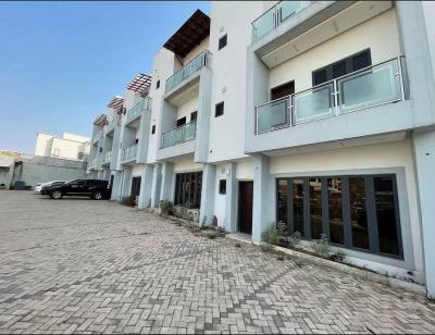 4 Bedroom Terrace Duplex, Diplomatic Zone, Guzape District, Abuja, Terraced Duplex for Rent
