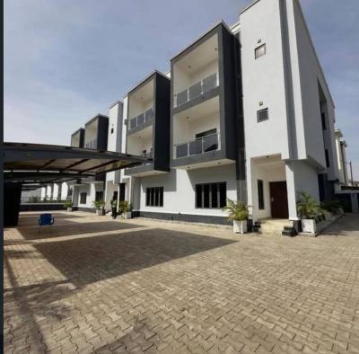 Newly Built 4-bedroom Terrace Duplex with Bq, Jahi, Abuja, Terraced Duplex for Sale