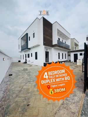Newly Built 4 Bedroom Fully Detached Duplex with Bq, Ogba, Ikeja, Lagos, Detached Duplex for Sale