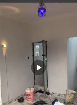 Newly Built Executive Room Self All Round Tile with Modern Finishing, Tarred Str  Off Finbar Rd Akoka Yaba, Akoka, Yaba, Lagos, Self Contain (single Rooms) for Rent