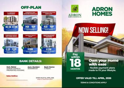 Adron Homes Housing Products Scheme, Treasure Park and Gardens Estate Simawa, Simawa, Ogun, Detached Duplex for Sale