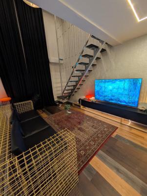 Cozy One Bedroom Loft, Yaba, Lagos, Flat / Apartment Short Let