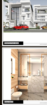 5 Bedroom Fully Detached Duplex with Bq, Royal Pine Estate Off Orchid Road, Lekki Expressway, Lekki, Lagos, Detached Duplex for Sale