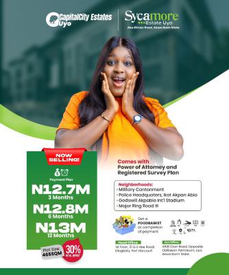 Buy and Build, Military Cantonment, Assembly Hall, Etinan, Akwa Ibom, Mixed-use Land for Sale