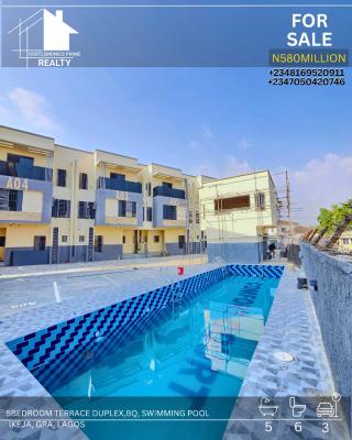 Uniquely Designed 5 Bedroom Terrace Duplex Luxury Home with Swimming Pool, Ikeja Gra, Ikeja, Lagos, Terraced Duplex for Sale