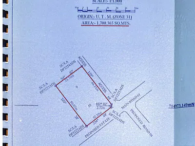 1700SQM of Residential Land (Corner Piece)