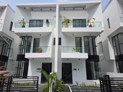 4 Bedroom Semi-detached Duplex with Bq, Chevron Tollgate, Lekki, Lagos, Semi-detached Duplex for Sale