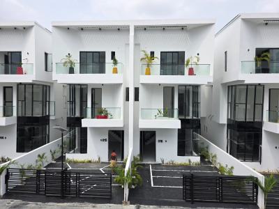 Exquisite and Elegant 4 Bedroom Semi-detached Duplex with Bq, Chevron Tollgate, Lekki, Lagos, Semi-detached Duplex for Sale