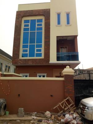 Newly Built 5 Bedroom Duplex with a Room Bq in an Estate, Adeniyi Jones, Ikeja, Lagos, Detached Duplex for Sale