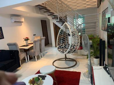 Fully Furnished 2-bedroom Maisonette Duplex, Ikate, Lekki, Lagos, House for Rent