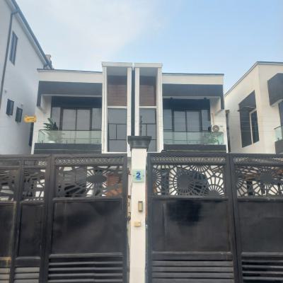 The Most Affordable  Self Compound  Semi Detached with Bq, Chevron Toll Gate,   Orchid Road, Lekki, Lagos, Semi-detached Duplex for Sale
