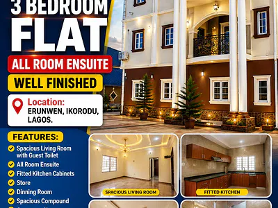 Three Bedrooms Flat