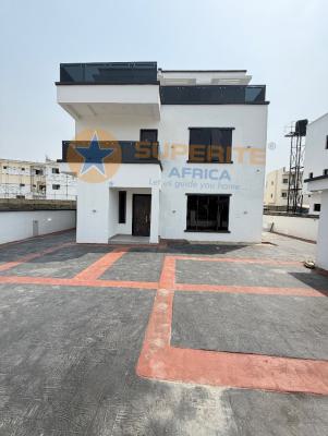 Uniquely Designed Corner Piece 4-bedroom Fully Detached Duplex with a, Lekki Lagos, Osapa, Lekki, Lagos, Detached Duplex for Sale