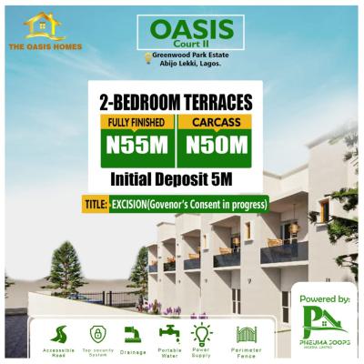 2-bedroom Terraces, Abijo, Lekki, Lagos, Terraced Duplex for Sale