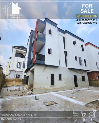 5 Bedroom Detached Duplex with Bq, Box Room, Study, Gra Phase 1, Magodo, Lagos, Detached Duplex for Sale