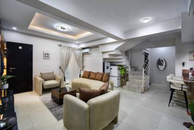 Cozy 3 Bedroom Maisonette, Apple Line Estate, By Pinnock, Close Proximity to Ebeano Supermarket, Osapa, Lekki, Lagos, Flat / Apartment Short Let