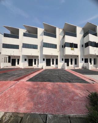 Lovely 4 Bedroom Terrace Duplex with Bq, Ikota, Ikota, Lekki, Lagos, Terraced Duplex for Sale