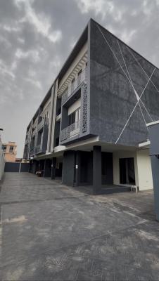 Architecturally Designed 4 Bedroom Terrace Duplex with Bq, Exquisitely Designed Home with Bq in a Secured Estate, Ogba, Ikeja, Lagos, Terraced Duplex for Sale