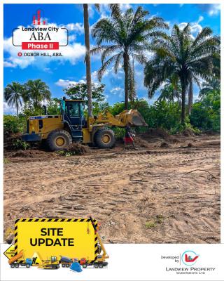 Premium Dry Residential Plot of Land in a Fast Developing Area, Landview City Phase 2, Aba, Abia, Residential Land for Sale