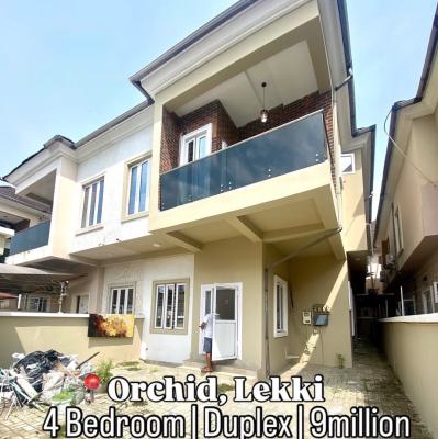 4 Bedroom Semi Detached Duplex with a Bq, Orchid Road, Lekki, Lagos, Semi-detached Duplex for Sale