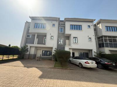 Nice  Semi Finished 4 Bedroom Terrace Duplex with Bq, Maitama, Maitama District, Abuja, Terraced Duplex for Sale