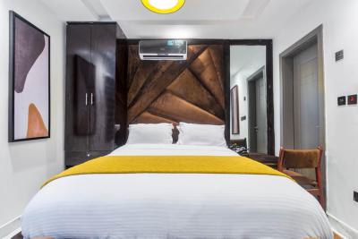 1-bedroom Fully Furnished Serviced Shared Apartment . Thomas Estate Aj, Thomas Estate, Ajah, Lagos, Mini Flat (room and Parlour) for Rent