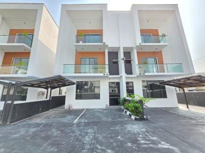 4 Bedroom Semi Detached Duplex with Bq, Chevron Tollgate, Lekki, Lagos, Semi-detached Duplex for Sale