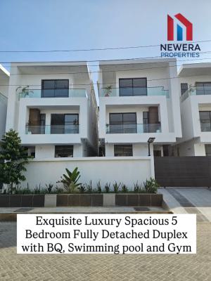 Luxury Spacious 5 Bedroom Fully Detached Duplex with Bq, Swimming Pool, Lekki Phrase 1, Lekki Phase 1, Lekki, Lagos, Detached Duplex for Sale