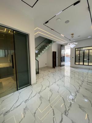 Neatly Built 4 Bedroom Terrace Duplex with Bq, Osapa, Lekki, Lagos, Terraced Duplex for Sale