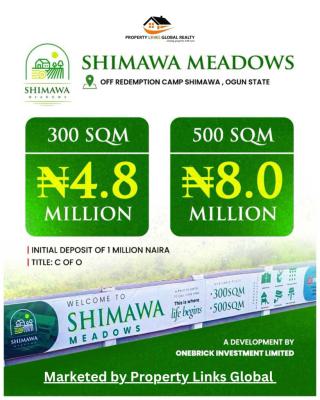 Land with Instant Allocation, Shimawa Estate, Shimawa Town, Very Close to Redemption Camp, Km 46, Ogun, Mixed-use Land for Sale