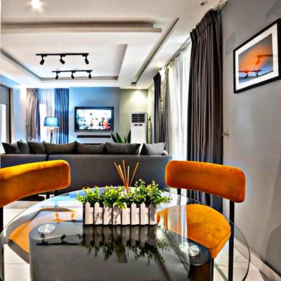 1-bedroom Fully Furnished Serviced Shared Apt Thomas Estate Ajah, Thomas Estate Ajah, Ajah, Lagos, Mini Flat (room and Parlour) for Rent