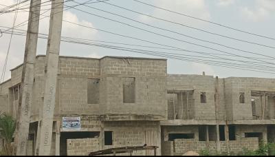 Newly 5 Units 4 Bedroom Semi Detach Duplex+ Bq (buy & Complete It), @ Opic Isheri-oke, Off Lagos Ibadan Expressway Via Ojodu Berger, Opic, Isheri North, Lagos, Semi-detached Duplex for Sale