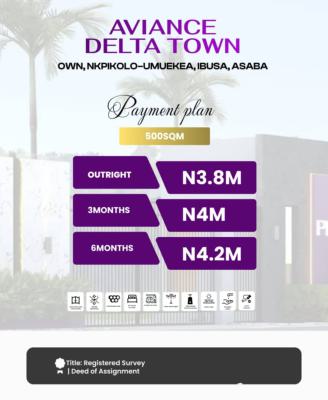 Secured Land with Deed of Assignment, Aviance Delta Town Nkpikolo Umuekea, Ibusa, Asaba, Delta, Residential Land for Sale