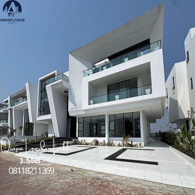 Magnificent 5 Beds with a Private Pool, Exterior Lounge, Cinema & Gym, Osapa London, Lekki, Lagos, Detached Duplex for Sale
