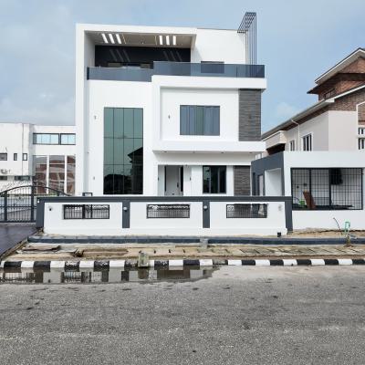 5bedroom Duplex with Cinema,2bq, Swimming Pool, Open Rooftop, Pinnock Beach Estate, Osapa, Lekki, Lagos, Detached Duplex for Sale