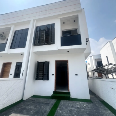 Newly Built 4 Bedroom Semi-detached House, Ikota, Lekki, Lagos, Semi-detached Duplex for Sale