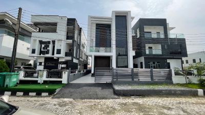 Luxury and Spacious 5 Bedroom Fully Detached Duplex with a Bq and Pool, Chevron, Lekki, Lagos, Detached Duplex for Sale