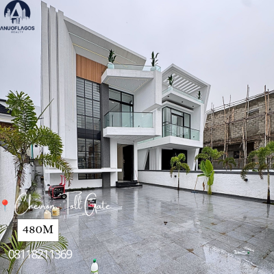 Magnificent 5 Beds with a Private Pool, Chevron Toll Gate, Lekki, Lagos, Detached Duplex for Sale
