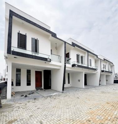 New Beautiful 4 Bedroom Duplex, Premium Estate, Ikota, Lekki, Lagos, Terraced Duplex for Sale