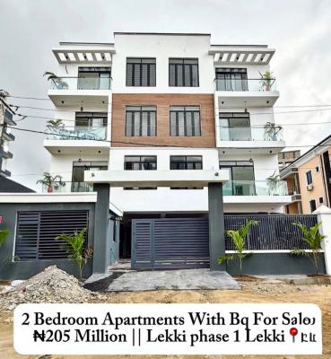 2 Bedroom Apartment with  Gym & Bq, Lekki Phase 1, Lekki, Lagos, Flat / Apartment for Sale