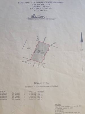 Size:1042sqm%0aplot%20no%3a1272, Kaura, Kaura, Abuja, Mixed-use Land for Sale