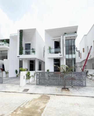 Newly Built 5 Bed Contemporary Smart Duplex, Chevron, Lekki, Lagos, Detached Duplex for Sale